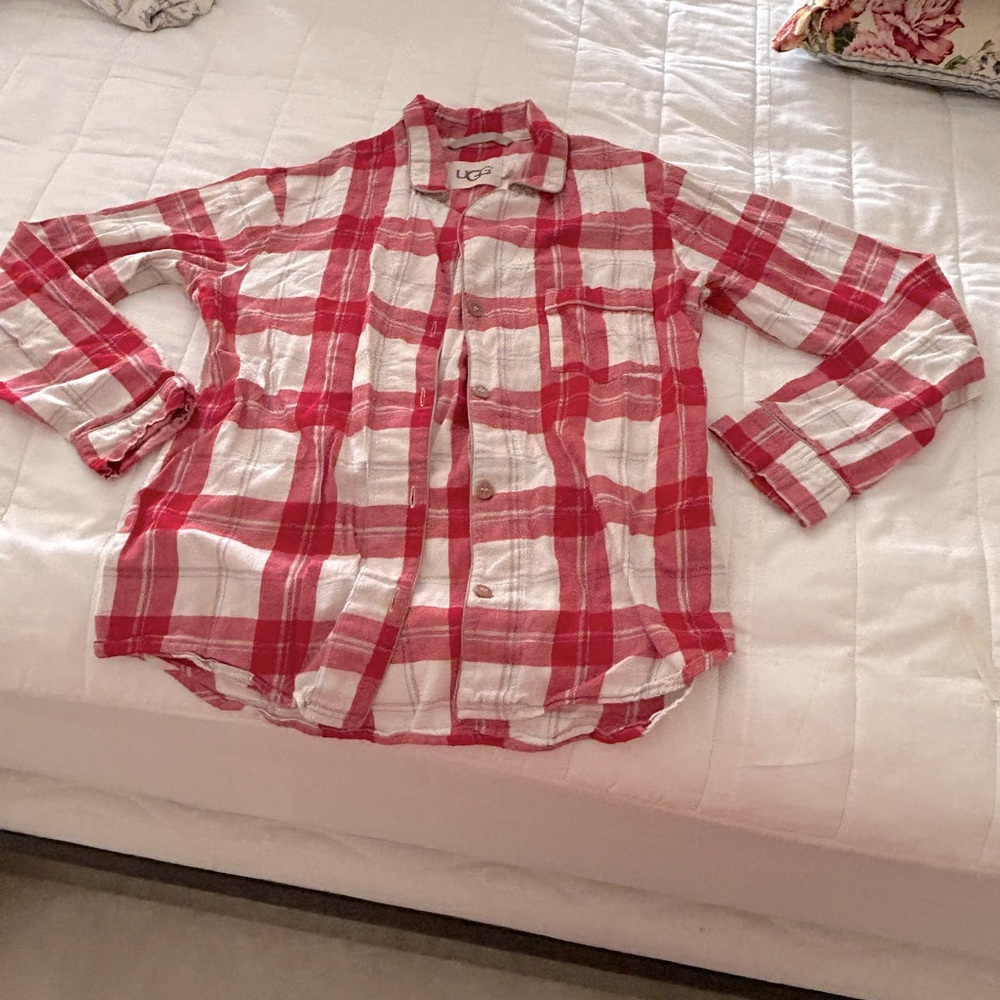UGG flannel pajama set. Size Small.